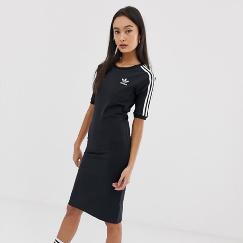 long adidas dress